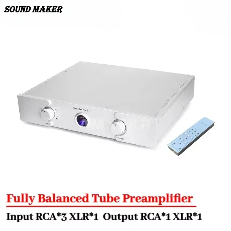 Sound Maker-New Upgraded Flagship X6 Tube Preamplifier Fully Balanced HIFI Fever-grade Preamplifier Amplifier Audio
Sound Maker-New Upgraded Flagship X6 Tube Preamplifier Fully Balanced HIFI Fever-grade Preamplifier Amplifier Audio