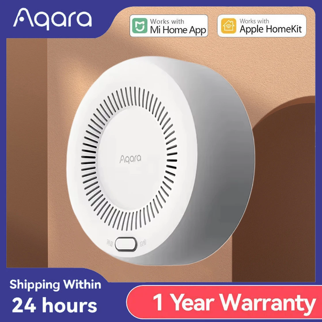 Aqara Smart Gas Alarm Detector Gas Sensor Kitchen Smart Zigbee Wireless Fire Sensor Work With Mijia App Homekits Sensor
Aqara Smart Gas Alarm Detector Gas Sensor Kitchen Smart Zigbee Wireless Fire Sensor Work With Mijia App Homekits Sensor