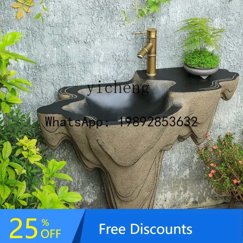 LYY new Chinese washbasin courtyard garden art washbasin washbasin basin integrated
LYY new Chinese washbasin courtyard garden art washbasin washbasin basin integrated