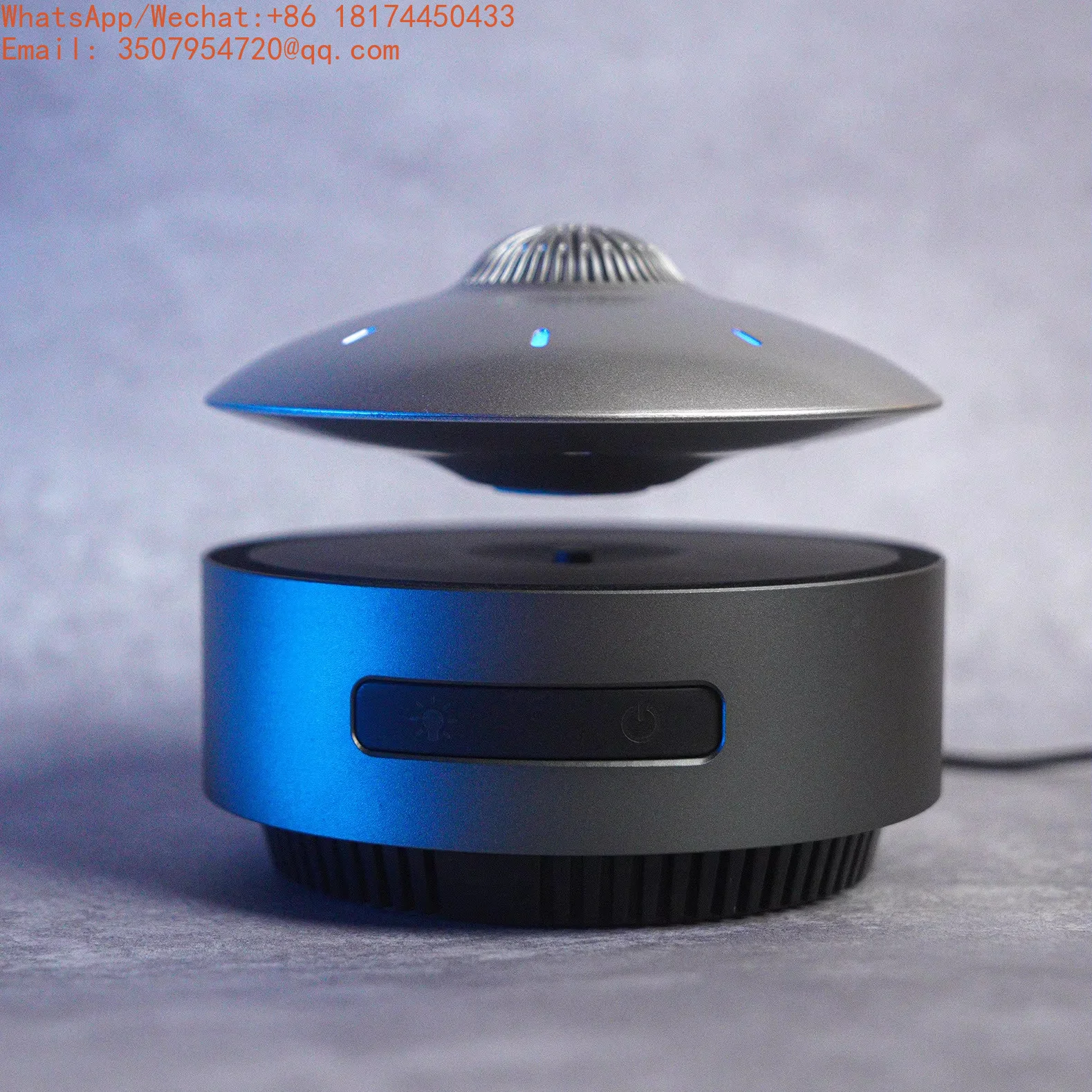 Portable Plastic Audio Player Parties Home Theater Mobile Phones DC Power Automatic Lift-Down Floating UFO Speaker
Portable Plastic Audio Player Parties Home Theater Mobile Phones DC Power Automatic Lift-Down Floating UFO Speaker