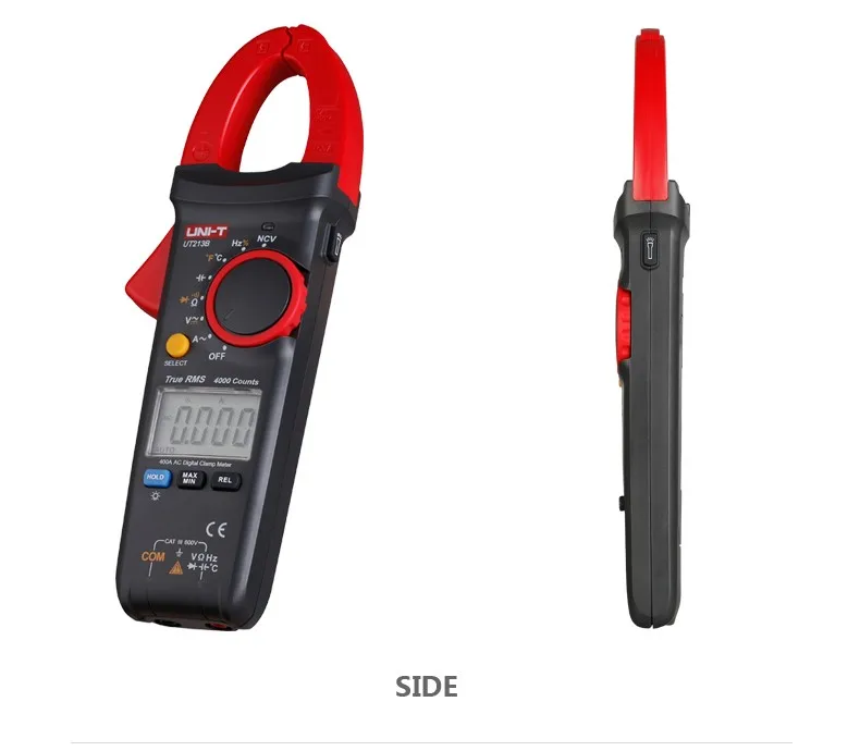 400A/600V AC DC Resistor Diode Frequency Tester Electrical Measurement Tool UNI-T UT213A UT213B UT213C Digital Clamp Meter