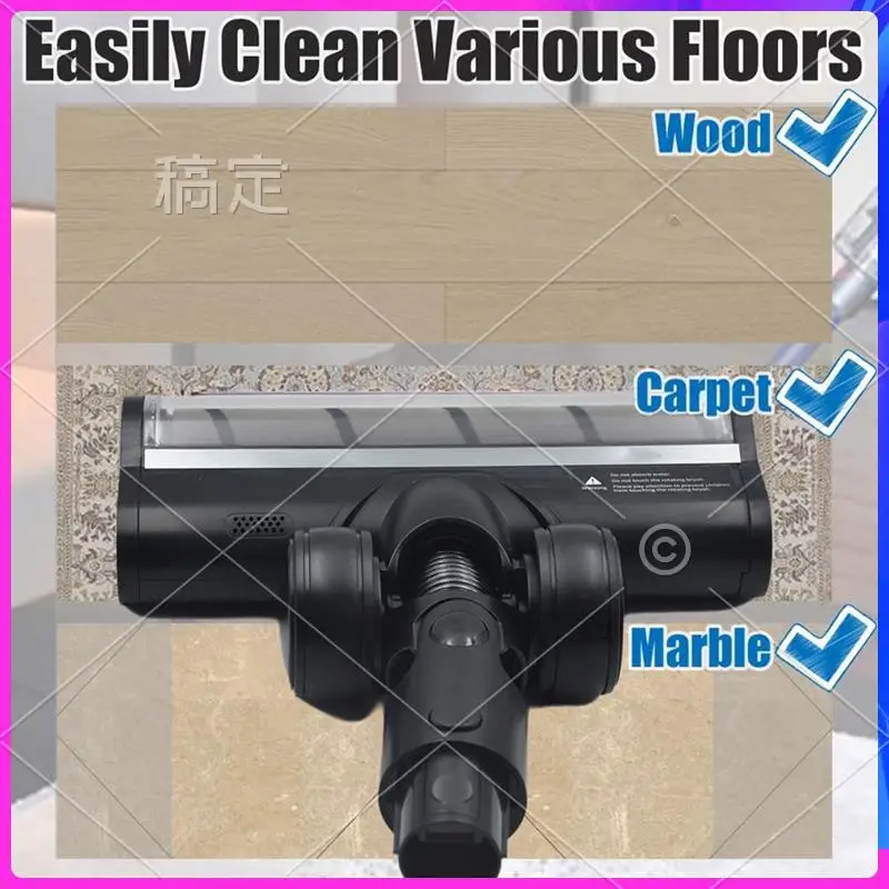 AU-For Dreame R10, R20, R30, T20, T30, V11, V12 Electric Floor Brush Spare Part With Green LED Light
AU-For Dreame R10, R20, R30, T20, T30, V11, V12 Electric Floor Brush Spare Part With Green LED Light
