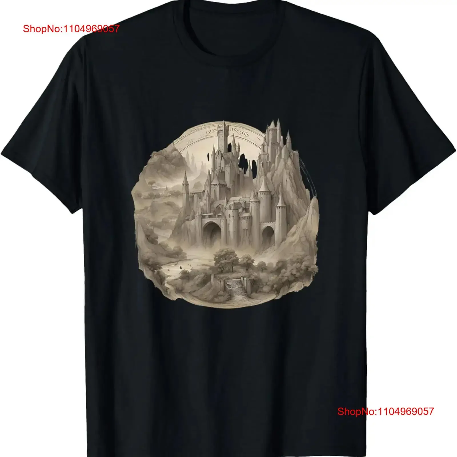 High Fantasy Castle in the Mountains T Shirt vintage Washed Breathable designer clothes homme fashion Slightly Stretched
High Fantasy Castle in the Mountains T Shirt vintage Washed Breathable designer clothes homme fashion Slightly Stretched