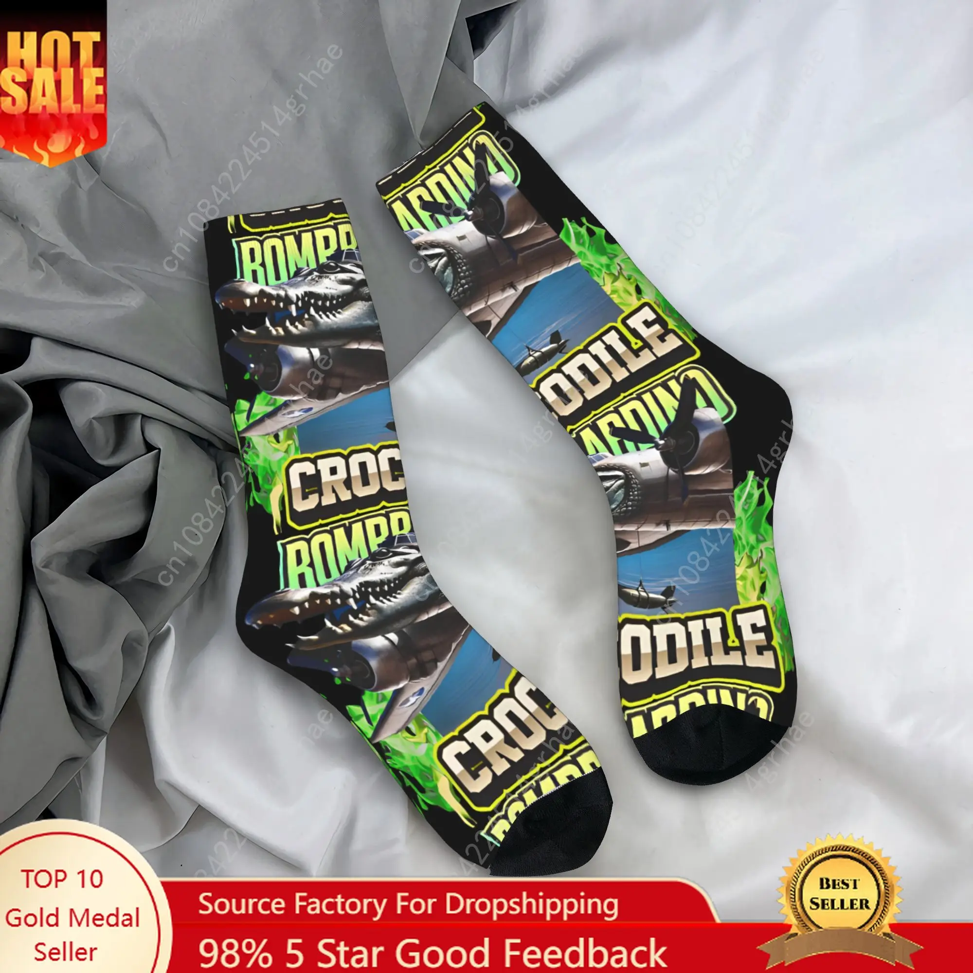Bombardino Crocodile Funny Reptile Meme Socks Winter Stockings Women Men High Quality Socks Graphic Outdoor Anti Slip Socks
Bombardino Crocodile Funny Reptile Meme Socks Winter Stockings Women Men High Quality Socks Graphic Outdoor Anti Slip Socks