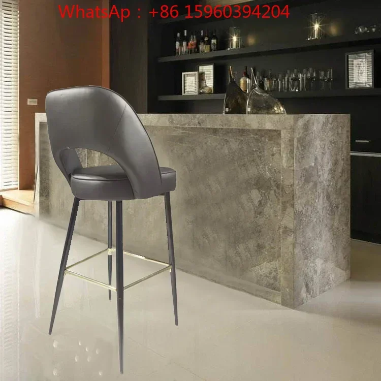 ChinaFurniture Manufacturing Factory Modern Light Luxury Leather Stainless Steel Foot Bar Chair
ChinaFurniture Manufacturing Factory Modern Light Luxury Leather Stainless Steel Foot Bar Chair