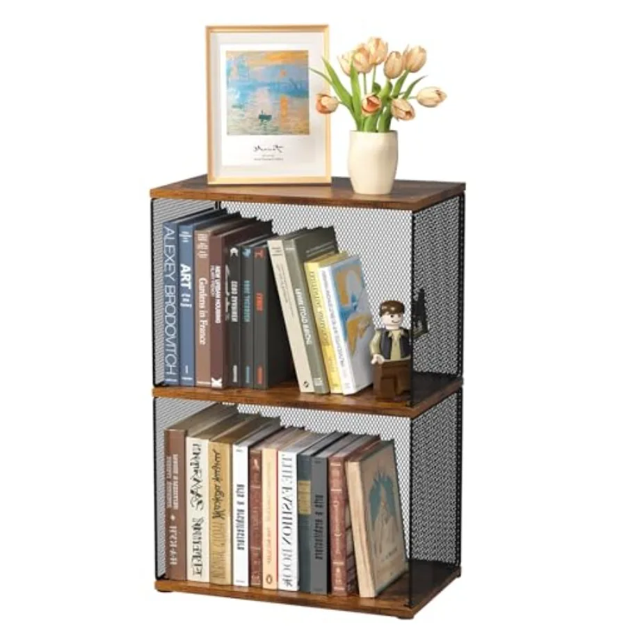 Small Bookshelf 2 Tiers Bookshelf for Small Spaces DIY Variable Stackable Cube Storage Organizer for Kid BedroomLiving Room Bla
Small Bookshelf 2 Tiers Bookshelf for Small Spaces DIY Variable Stackable Cube Storage Organizer for Kid BedroomLiving Room Bla