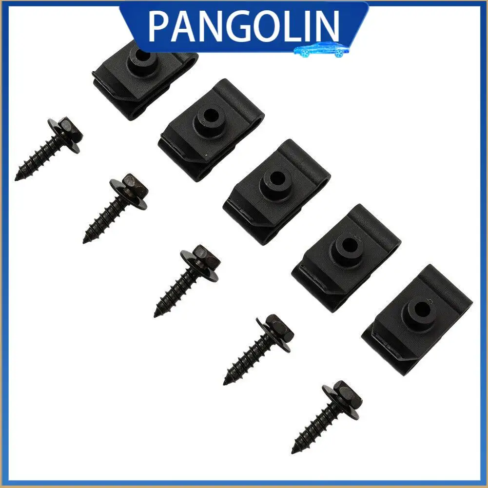 PANGOLIN5 5Pcs High Quality Black Plastic Car Fender Liner Trim Clips Fasteners Compatible with Toyota Vehicles for Secure
PANGOLIN5 5Pcs High Quality Black Plastic Car Fender Liner Trim Clips Fasteners Compatible with Toyota Vehicles for Secure