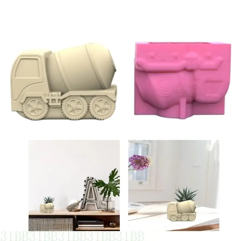 652F Nonstick Mud Tanker Pen Holder Mold Flower Pot Silicone Mold DIY Crafts Ornament Tool DIY Planter Mold
652F Nonstick Mud Tanker Pen Holder Mold Flower Pot Silicone Mold DIY Crafts Ornament Tool DIY Planter Mold