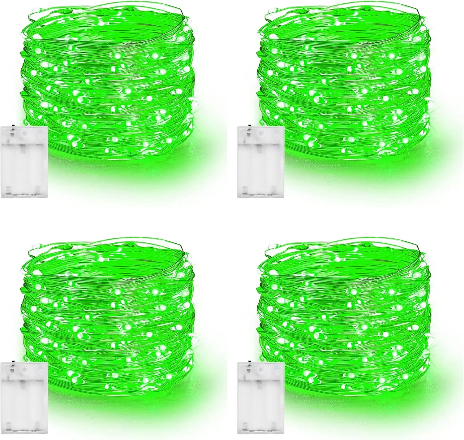 80FT 240LED Silver Wire Fairy Lights, Battery Operated, Waterproof, Indoor Outdoor Decor for St. Patrick's Day, Christmas
80FT 240LED Silver Wire Fairy Lights, Battery Operated, Waterproof, Indoor Outdoor Decor for St. Patrick's Day, Christmas