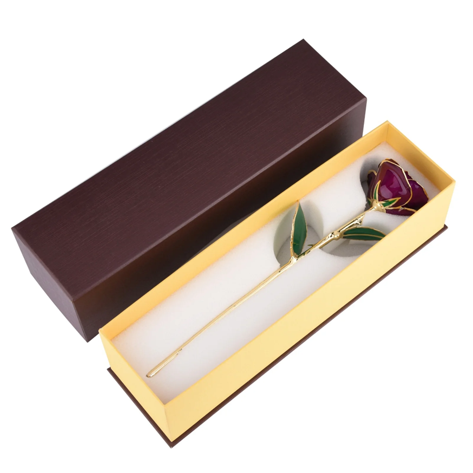 Long Stem Dipped 24k Gold Rose in Gift Box with Stand Gift for Her ( Rose with Stand)
Long Stem Dipped 24k Gold Rose in Gift Box with Stand Gift for Her ( Rose with Stand)