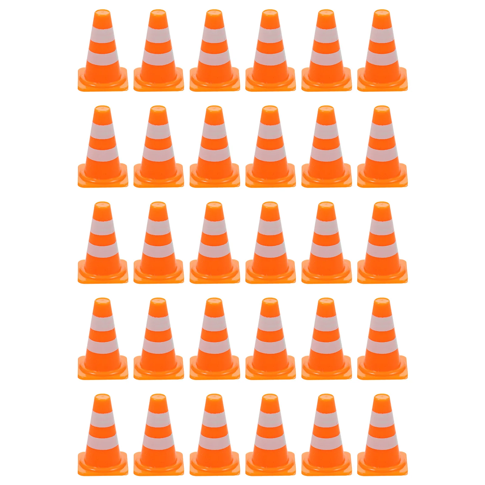 30 Pcs Mini Traffic Signs Cones Road Street Barricade Construction Kids Toys Cognitive Educational Playsets Non Remote Vehicles
30 Pcs Mini Traffic Signs Cones Road Street Barricade Construction Kids Toys Cognitive Educational Playsets Non Remote Vehicles