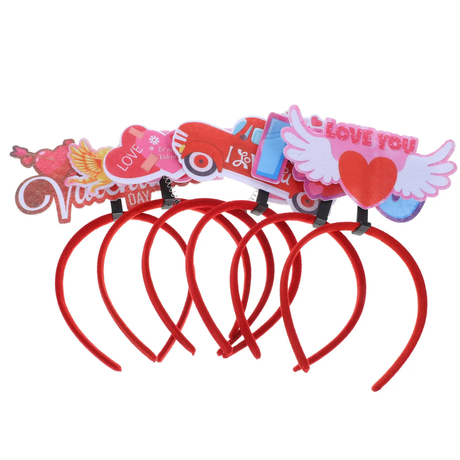 Набор из 6 повязок на голову ко Дню святого Валентина с сердечками, женские украшения для волос, аксессуары для вечеринок и фестивалей
Набор из 6 повязок на голову ко Дню святого Валентина с сердечками, женские украшения для волос, аксессуары для вечеринок и фестивалей