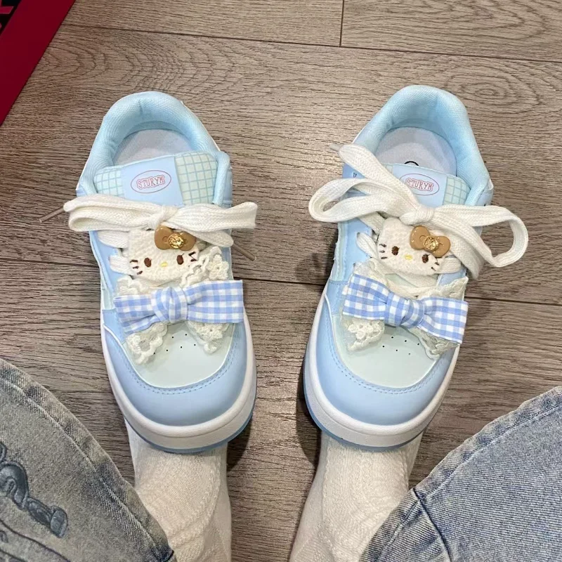 Sanrio Hello Kitty Women's Casual Shoes Kawaii Girl Breathable Platform Sneakers Female Flats Footwear Vintage Spring Summer New
Sanrio Hello Kitty Women's Casual Shoes Kawaii Girl Breathable Platform Sneakers Female Flats Footwear Vintage Spring Summer New