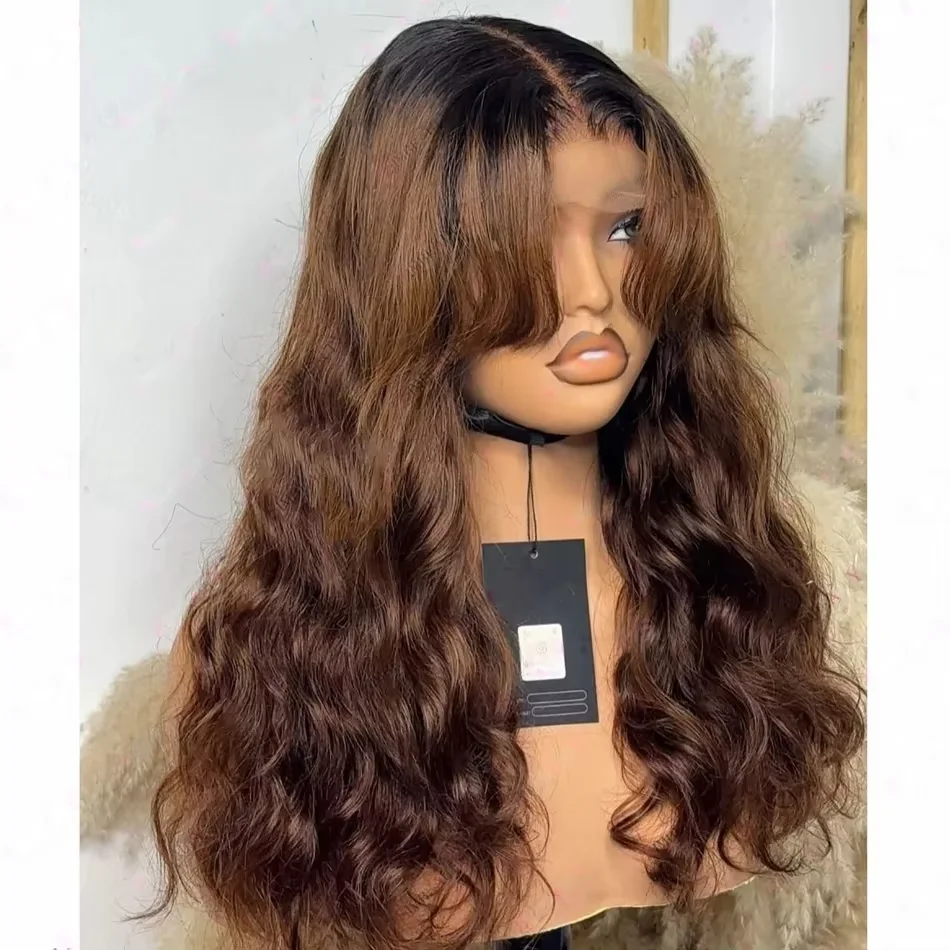 Glueless Soft Preplucked Ombre Brown 26Inch 180Density Natural Wave Lace Front Wig Synthetic With Baby Hair Daily Wear Wigs
Glueless Soft Preplucked Ombre Brown 26Inch 180Density Natural Wave Lace Front Wig Synthetic With Baby Hair Daily Wear Wigs