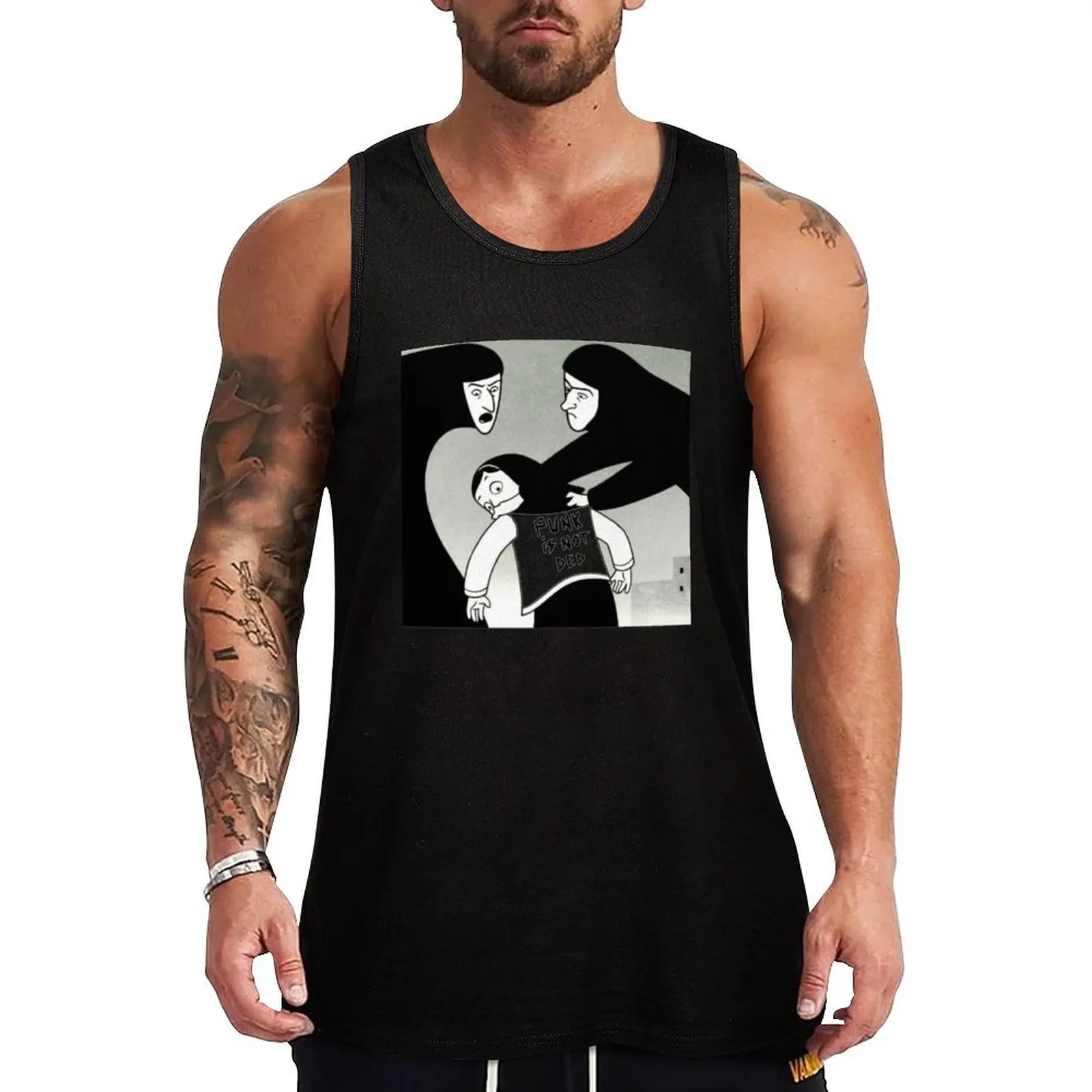 Persepolis - Punk is Not Dead Tank Top summer clothes man 2025 sports suits Sports shirt man Sports clothing 
Persepolis - Punk is Not Dead Tank Top summer clothes man 2025 sports suits Sports shirt man Sports clothing