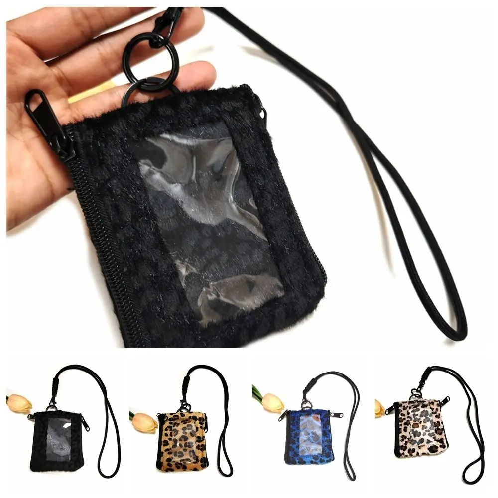 Earphone Bag Square Hanging Neck Coin Purse Casual Zipper Bag Leopard Print Mini Wallet Black Khaki Small Card Holder Storage
Earphone Bag Square Hanging Neck Coin Purse Casual Zipper Bag Leopard Print Mini Wallet Black Khaki Small Card Holder Storage