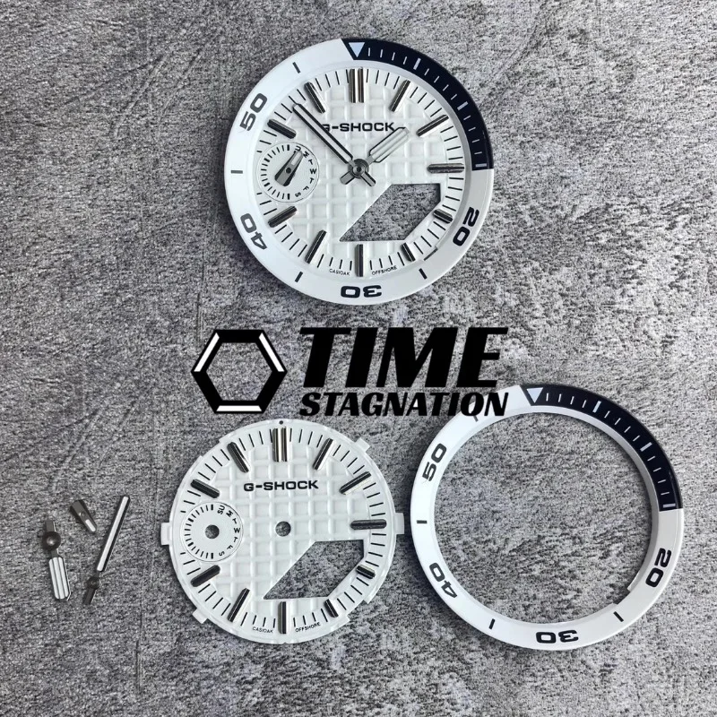 Modified GA2100 waffle luminous dial with literal scale circle watch accessories suitable for Casio
Modified GA2100 waffle luminous dial with literal scale circle watch accessories suitable for Casio