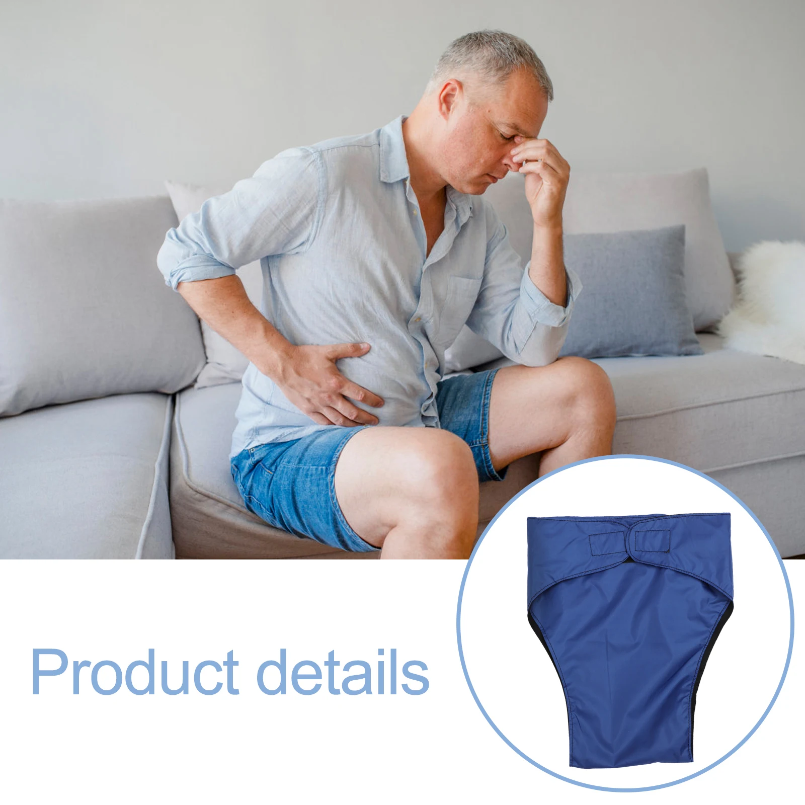 2pcs Waterproof Diapers Adult Nappies Breathable Absorbing Inserts Washable Adjustable Pants for Elderly Patients
2pcs Waterproof Diapers Adult Nappies Breathable Absorbing Inserts Washable Adjustable Pants for Elderly Patients
