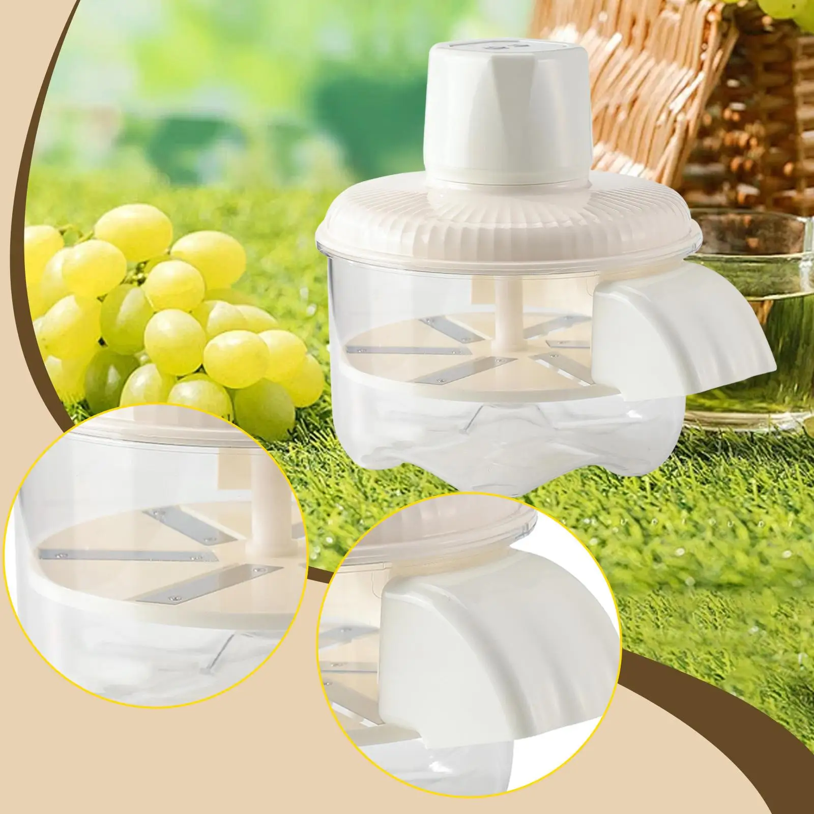 Electric Grape Peeling Machine Automatic Fruit Peeler for Restaurant Hiking
Electric Grape Peeling Machine Automatic Fruit Peeler for Restaurant Hiking