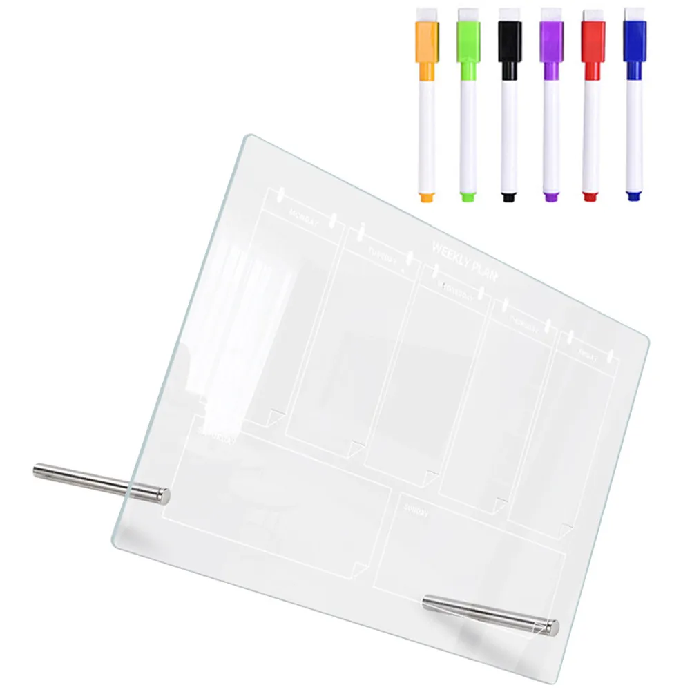 1Set Transparent Acrylic Message Board Multi Functional Desktop Memo Writing Board Lightweight Office School Supply
1Set Transparent Acrylic Message Board Multi Functional Desktop Memo Writing Board Lightweight Office School Supply