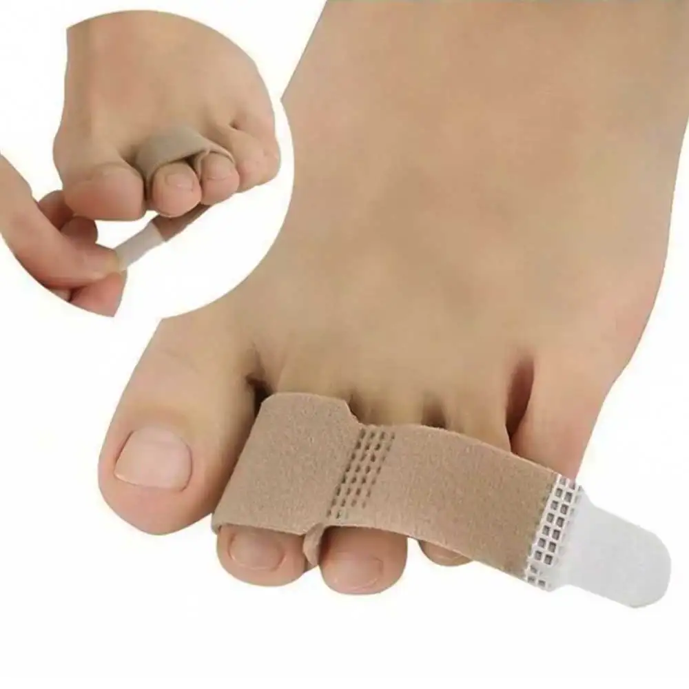One Piece Toe Finger Straightener Hammer Toe Hallux Valgus Corrector Bandage Toe Separator Splint Wraps Foot Care Supplies S/M/L
One Piece Toe Finger Straightener Hammer Toe Hallux Valgus Corrector Bandage Toe Separator Splint Wraps Foot Care Supplies S/M/L