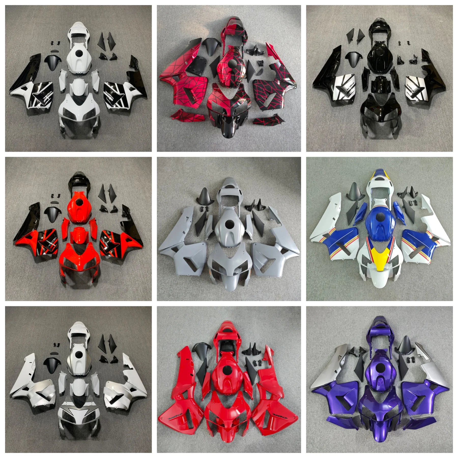 NEW ABS Motorcycle Plastic Fairing Kit Bodywork Set Fit For HONDA CBR600RR CBR 600RR F5 2003 2004 Multiple Choice Color
NEW ABS Motorcycle Plastic Fairing Kit Bodywork Set Fit For HONDA CBR600RR CBR 600RR F5 2003 2004 Multiple Choice Color