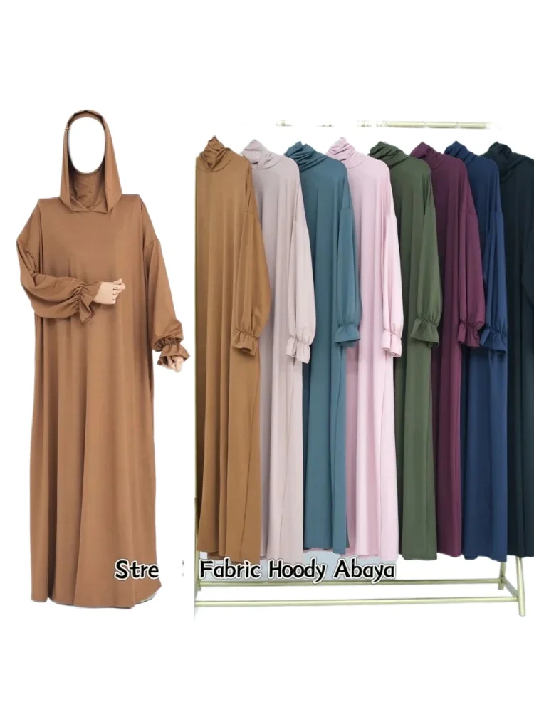 Hijab Dress Muslim Hoody Abaya for Women Ramadan Niqab Khimar Dubai Turkey Islam Prayer Clothes African Dresses Kaftan Robe
Hijab Dress Muslim Hoody Abaya for Women Ramadan Niqab Khimar Dubai Turkey Islam Prayer Clothes African Dresses Kaftan Robe