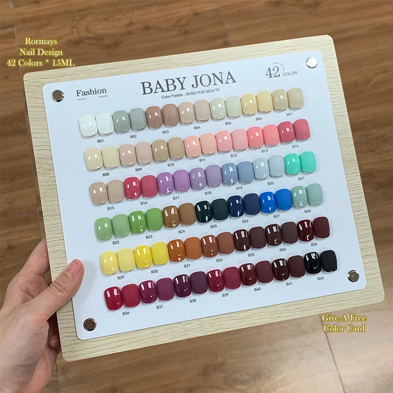 42 Colors Creamy Solid Nail Gel Polish UV LED Soak Off Varnish Full Set Opaque Manicure Nail Art Salon Tools Full Color
42 Colors Creamy Solid Nail Gel Polish UV LED Soak Off Varnish Full Set Opaque Manicure Nail Art Salon Tools Full Color