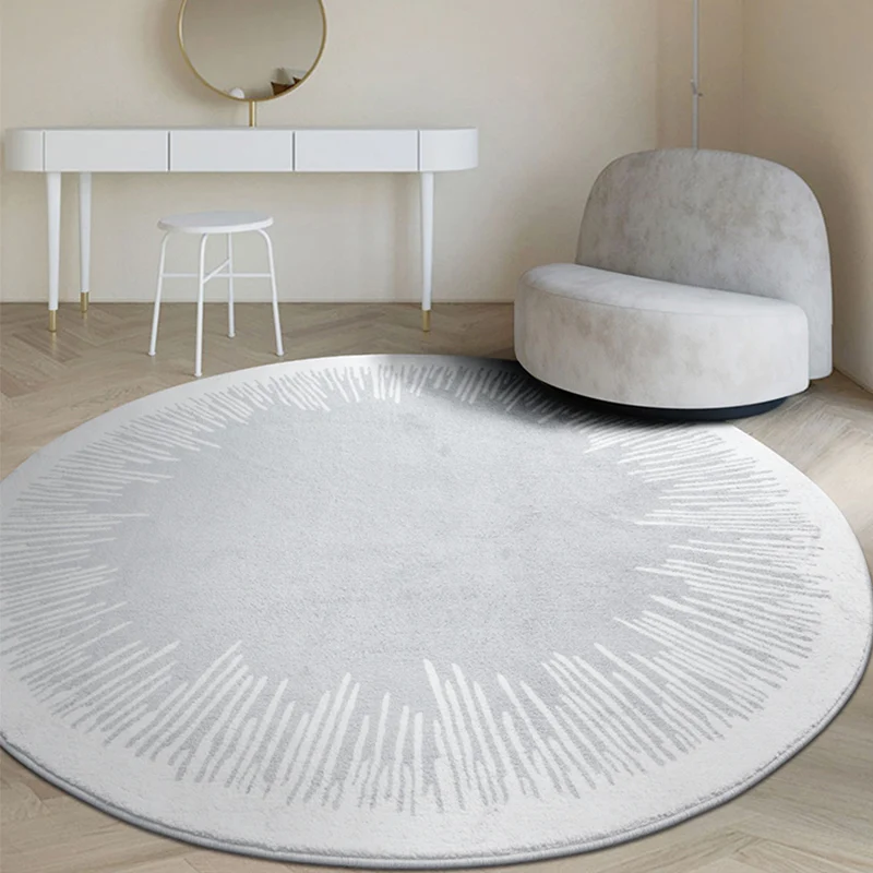 Nordic Ins Round Carpet Living Room Sofa Coffee Table Carpets Computer Chair Floor Rug Bedroom Bedside Dresser Modern Rug
Nordic Ins Round Carpet Living Room Sofa Coffee Table Carpets Computer Chair Floor Rug Bedroom Bedside Dresser Modern Rug