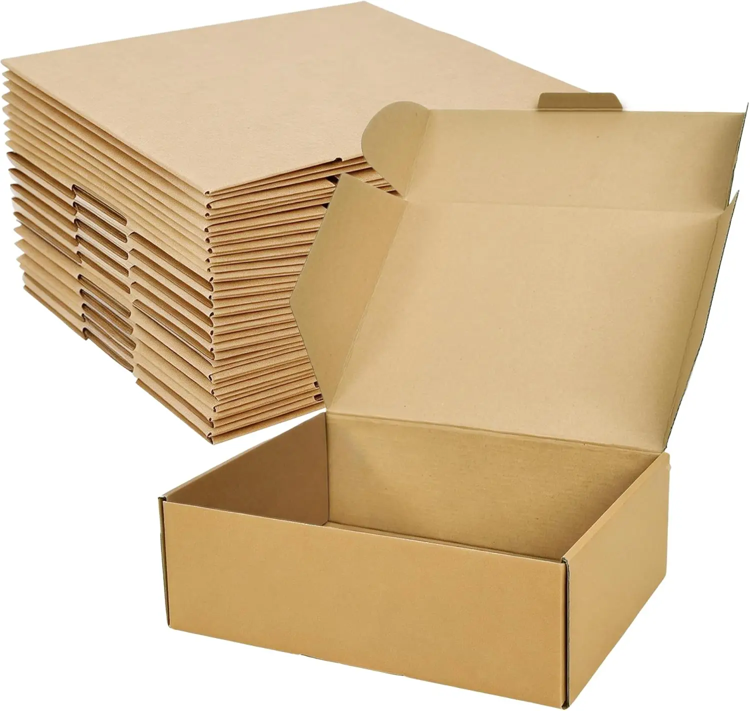 Shipping Boxes 12x9x4 Inches, White Corrugated Cardboard Literature Mailer for Small Business, Set of 20
Shipping Boxes 12x9x4 Inches, White Corrugated Cardboard Literature Mailer for Small Business, Set of 20