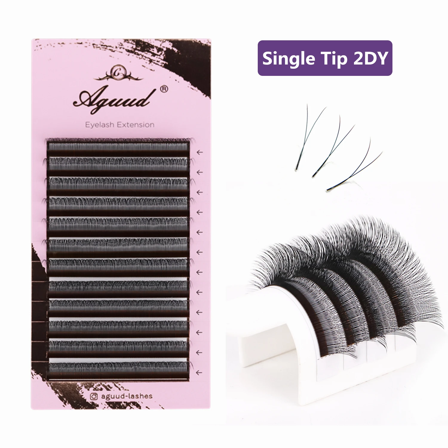 AGUUD NEW 2D Y Shape Eyelashes Soft Light Natural Denser Soft False Mink Lash 2D Y Premade Fans Mesh Net Cross Lash Extension
AGUUD NEW 2D Y Shape Eyelashes Soft Light Natural Denser Soft False Mink Lash 2D Y Premade Fans Mesh Net Cross Lash Extension