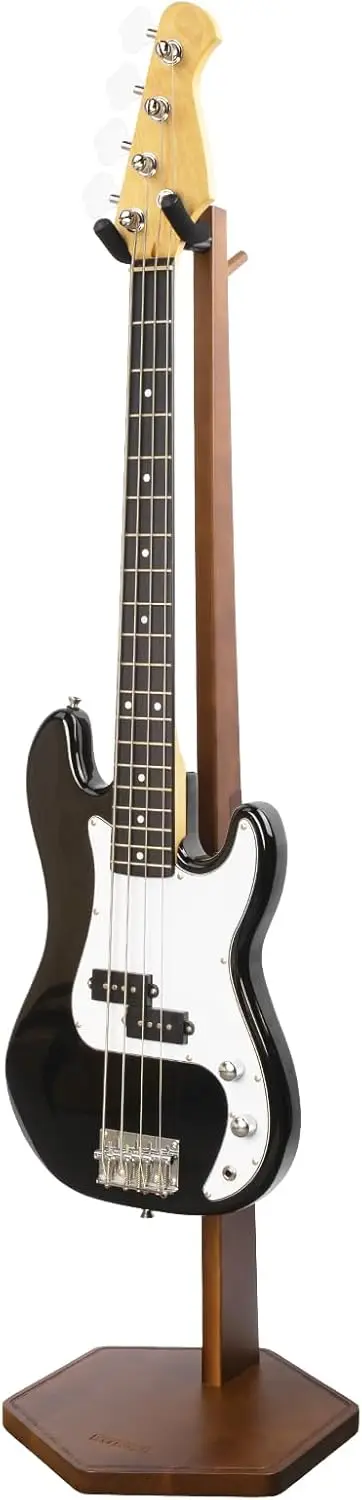 Bass Guitar Stand, Hardwood Floor Display Holder for Electric/Acoustic, 44.1 inch Height
Bass Guitar Stand, Hardwood Floor Display Holder for Electric/Acoustic, 44.1 inch Height