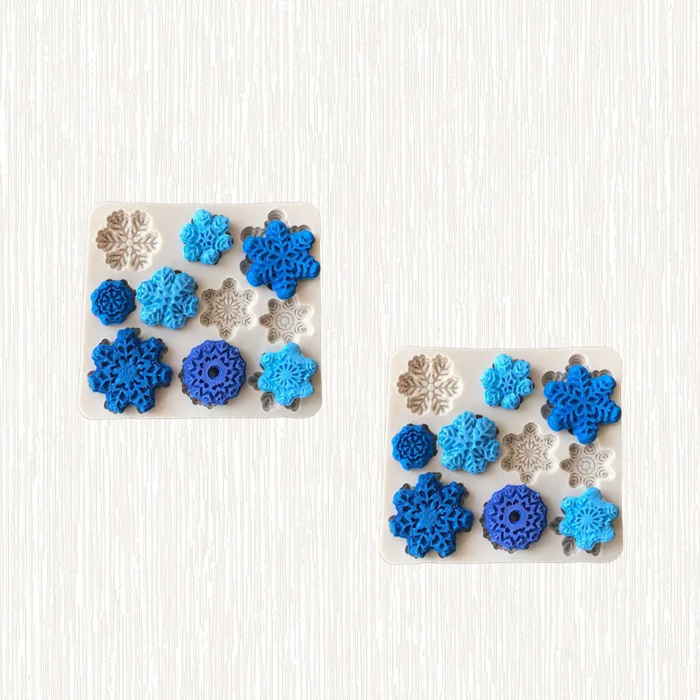 2 pcs Snowflake Silicone Molds Diy Resin Pendant Craft Epoxy Art Mold Easy Demold Durable Reusable Handicraft Tool Storage
2 pcs Snowflake Silicone Molds Diy Resin Pendant Craft Epoxy Art Mold Easy Demold Durable Reusable Handicraft Tool Storage