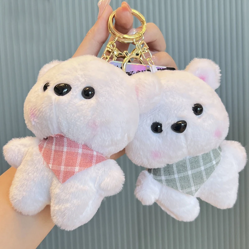 Cartoon Kawaii Scarf Bear Doll Cute Wind Plush Keychain Creative Simulation Bear Plush Backpack Charm Fashion Birthday Gift
Cartoon Kawaii Scarf Bear Doll Cute Wind Plush Keychain Creative Simulation Bear Plush Backpack Charm Fashion Birthday Gift