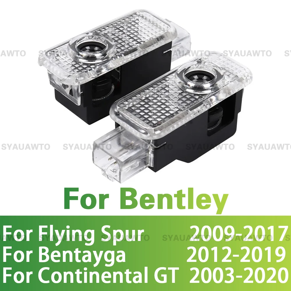 2 Pcs LED Car Door Welcome Light Ghost Shadow Projector Accessories For BENTLEY Flying Spur Bentayga Continental GT 2003-2020
2 Pcs LED Car Door Welcome Light Ghost Shadow Projector Accessories For BENTLEY Flying Spur Bentayga Continental GT 2003-2020