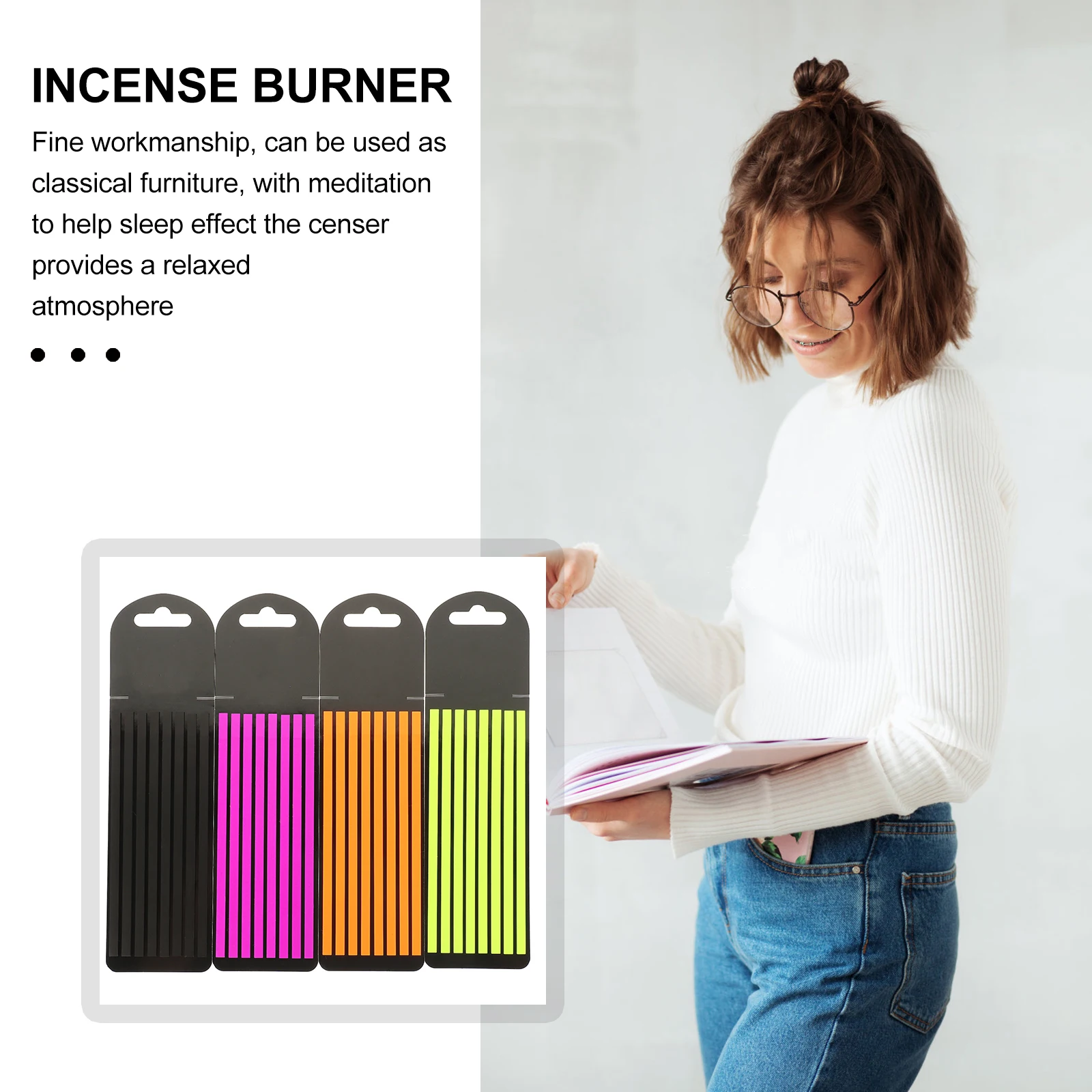 4 Books PET Reusable Highlight Strips Portable Sentence Markers Black Purple Yellow Orange Tabs School Office
4 Books PET Reusable Highlight Strips Portable Sentence Markers Black Purple Yellow Orange Tabs School Office