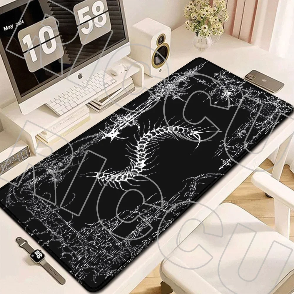 XXL Anime Gothic style Dark Style Mouse Pad Black Rug Mousepad Large Gaming Keyboard Office Mat Pc Accessories Expand Desk Mat
XXL Anime Gothic style Dark Style Mouse Pad Black Rug Mousepad Large Gaming Keyboard Office Mat Pc Accessories Expand Desk Mat