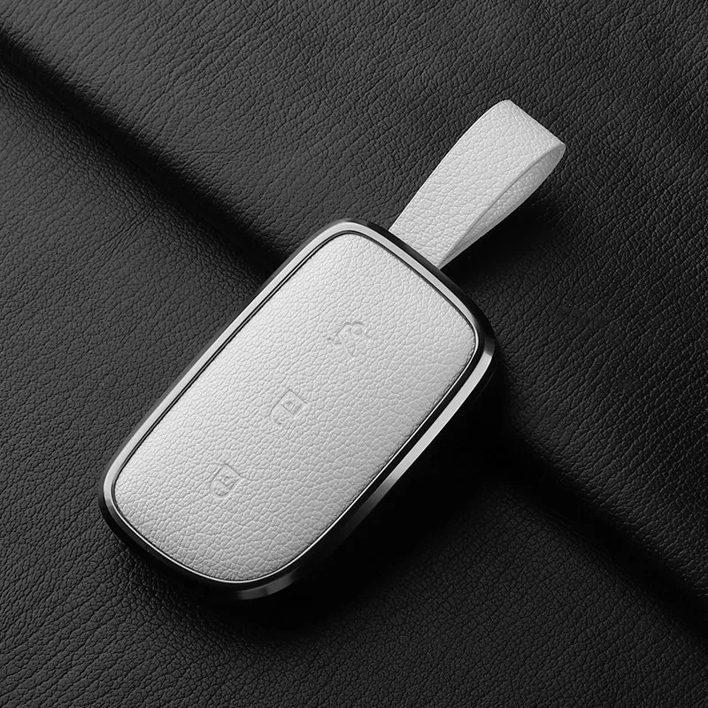 For LYNK & CO 900 Z20 Z10 Key Case Full-Protection Zinc Aolly Key Cover Shell Goatskin Leather Electric Car Key Case Accessories
For LYNK & CO 900 Z20 Z10 Key Case Full-Protection Zinc Aolly Key Cover Shell Goatskin Leather Electric Car Key Case Accessories
