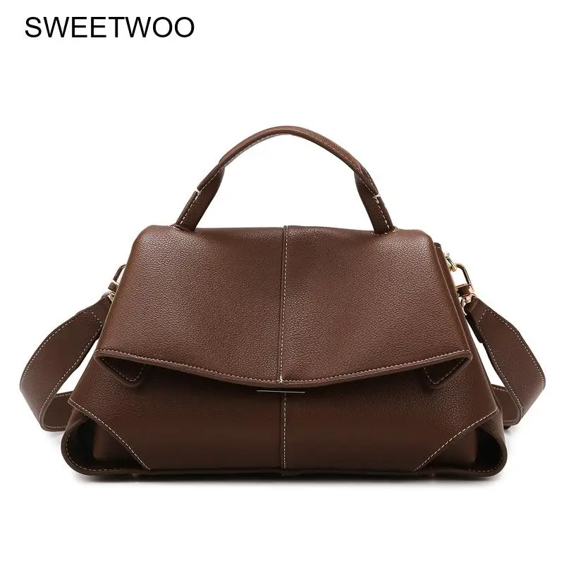 Women Minimalist Flap Leather Tote Bag Convertible Crossbody Shoulder Purse for Daily Work
Women Minimalist Flap Leather Tote Bag Convertible Crossbody Shoulder Purse for Daily Work