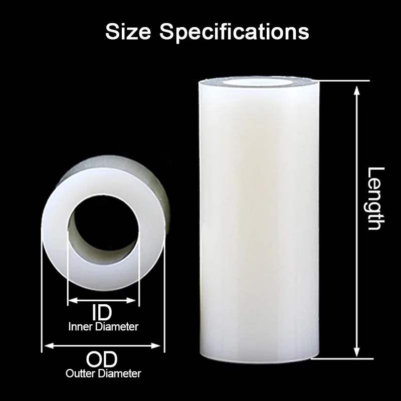 20/50PCS ABS Insulation Isolation Column Plastic Cushion Through Column Nylon Sleeve Round Hole High Column Washer Pillar Spacer
20/50PCS ABS Insulation Isolation Column Plastic Cushion Through Column Nylon Sleeve Round Hole High Column Washer Pillar Spacer