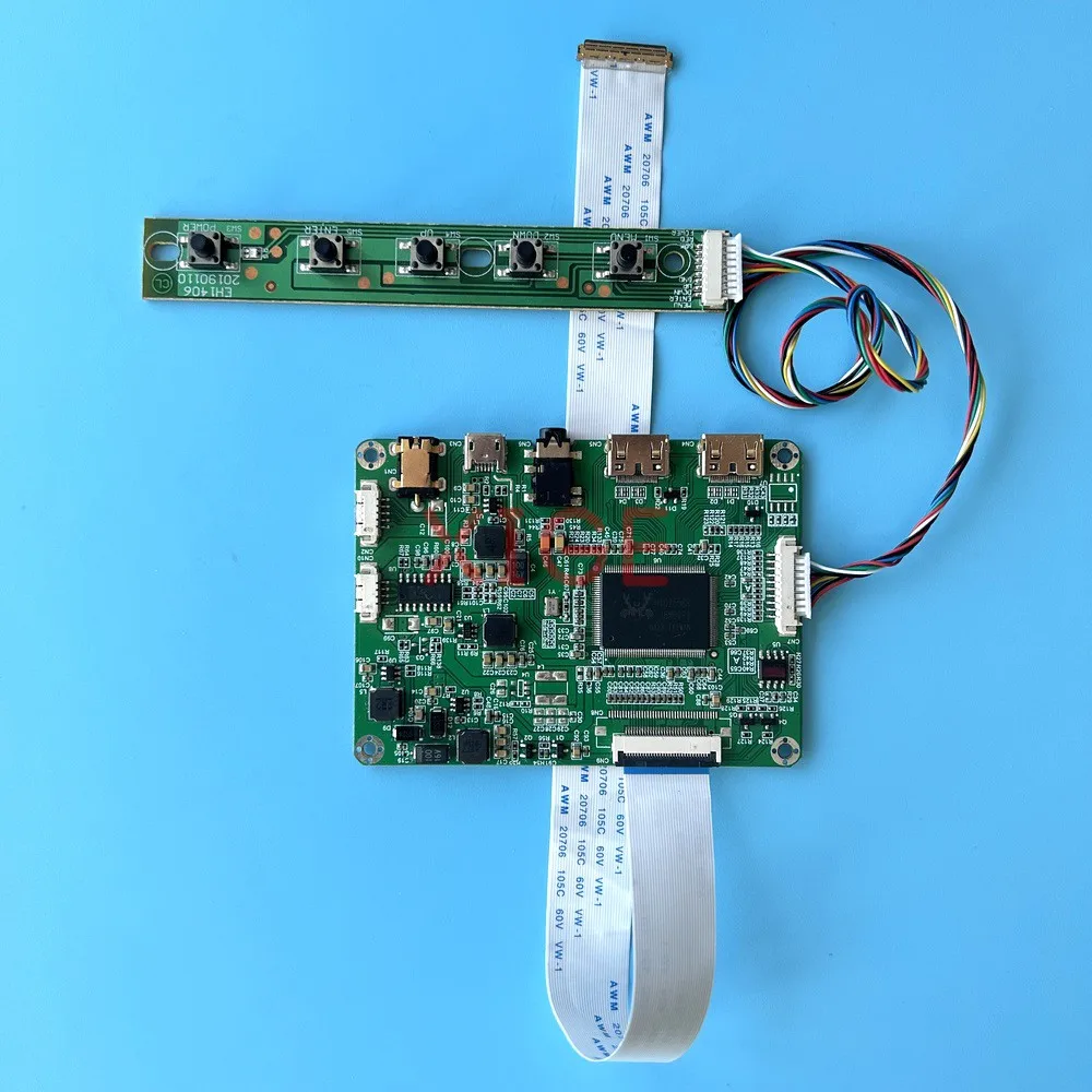 For B133HAN05.3 B133HAN05.5 Laptop Display Micro USB EDP 30-Pin 2Mini-HDMI 1920x1080 13.3" Controller Driver Board DIY Kit
For B133HAN05.3 B133HAN05.5 Laptop Display Micro USB EDP 30-Pin 2Mini-HDMI 1920x1080 13.3" Controller Driver Board DIY Kit