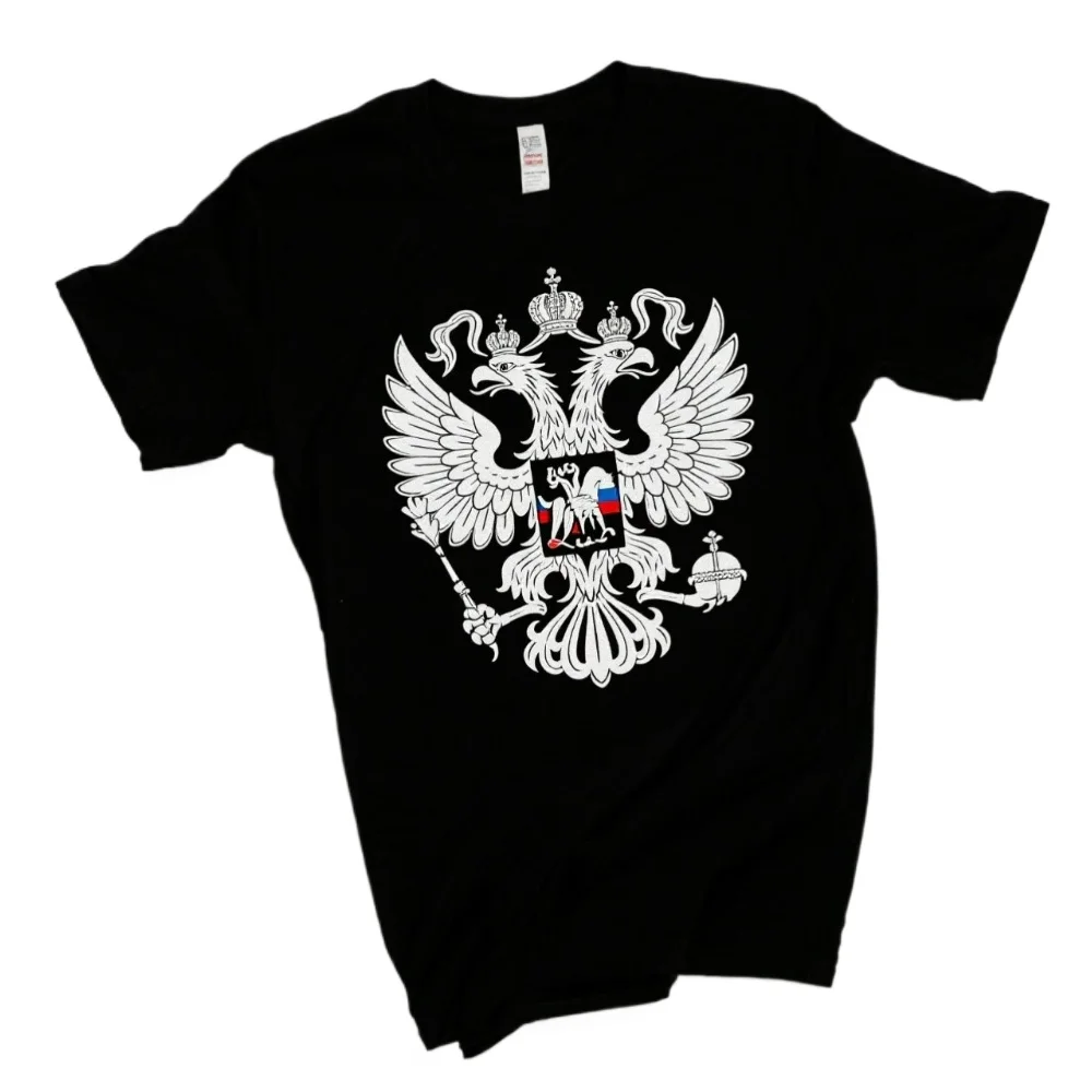 Russian Flag Double-headed Eagle Gift T-Shirt 100% Cotton O-Neck Summer Short Sleeve Casual Mens T-shirt Size S-3XL
Russian Flag Double-headed Eagle Gift T-Shirt 100% Cotton O-Neck Summer Short Sleeve Casual Mens T-shirt Size S-3XL
