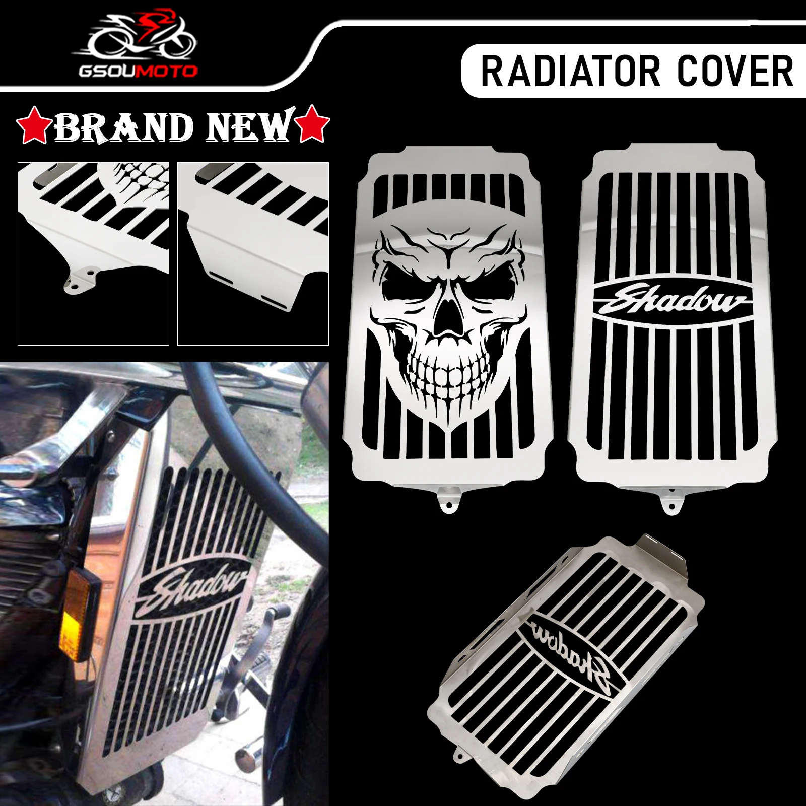 Motorcycle Accessories Engine Radiator Grill Grille Tank Cooler Cover For Honda Shadow VT1100 VT 1100 Spirit Sabre 1987-2007
Motorcycle Accessories Engine Radiator Grill Grille Tank Cooler Cover For Honda Shadow VT1100 VT 1100 Spirit Sabre 1987-2007