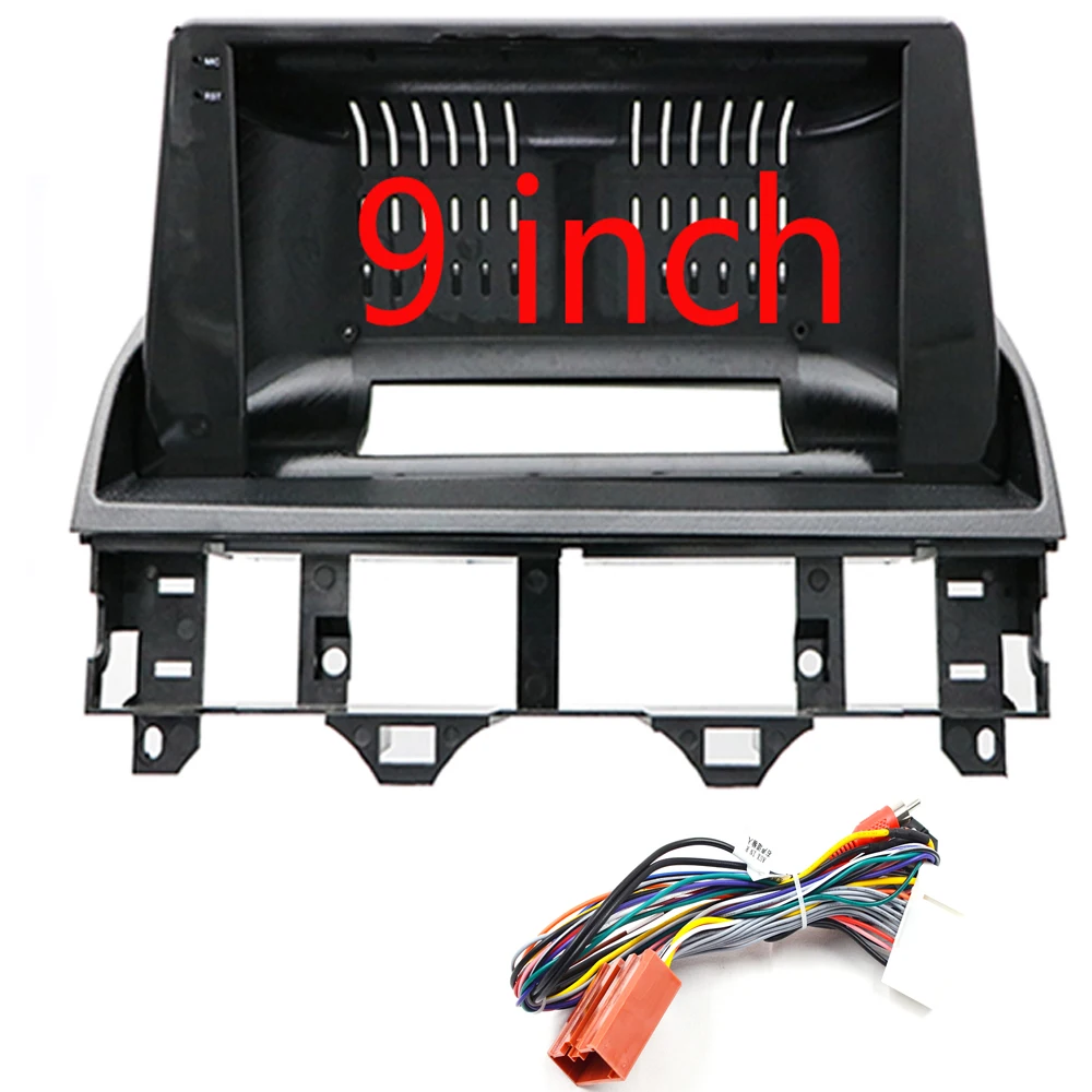 9 Inch Car Fascia Radio Panel for MAZDA 6 Atenza 2002-2008 Dash Kit Install Facia Console Bezel Adapter Plate Trim 9inch Cover
9 Inch Car Fascia Radio Panel for MAZDA 6 Atenza 2002-2008 Dash Kit Install Facia Console Bezel Adapter Plate Trim 9inch Cover