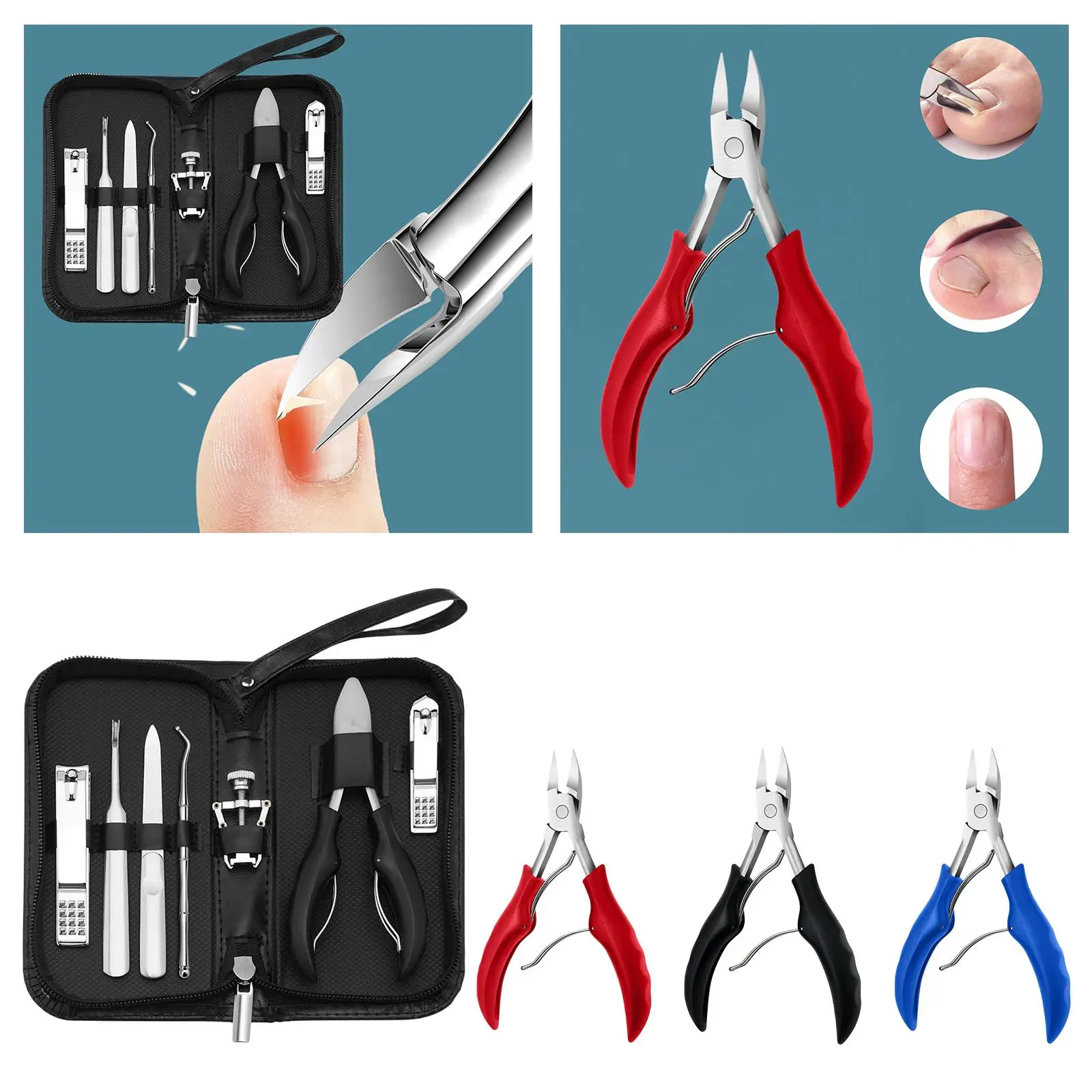 Olecranon Toe Nail s с противоскользящей ручкой, стильный костюм с пазами для ногтей
Olecranon Toe Nail s с противоскользящей ручкой, стильный костюм с пазами для ногтей
