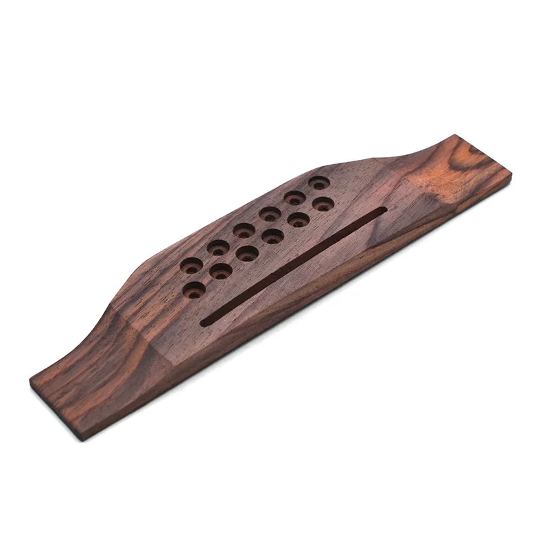 12 String Acoustic Guitar Bridge, Rosewood Bridge Saddle for Folk Guitar, Guitar Bridge Replacement DIY Repair Parts
12 String Acoustic Guitar Bridge, Rosewood Bridge Saddle for Folk Guitar, Guitar Bridge Replacement DIY Repair Parts