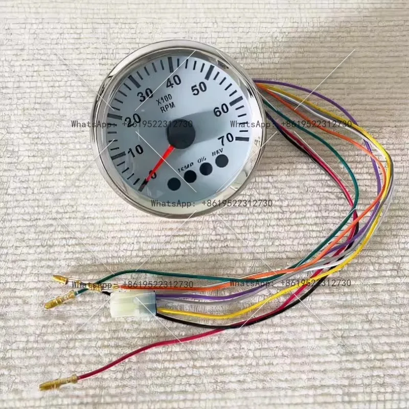 Suzuki outboard tachometer is suitable for Suzuki four-stroke 90-115-140-200-250 hp, etc
Suzuki outboard tachometer is suitable for Suzuki four-stroke 90-115-140-200-250 hp, etc