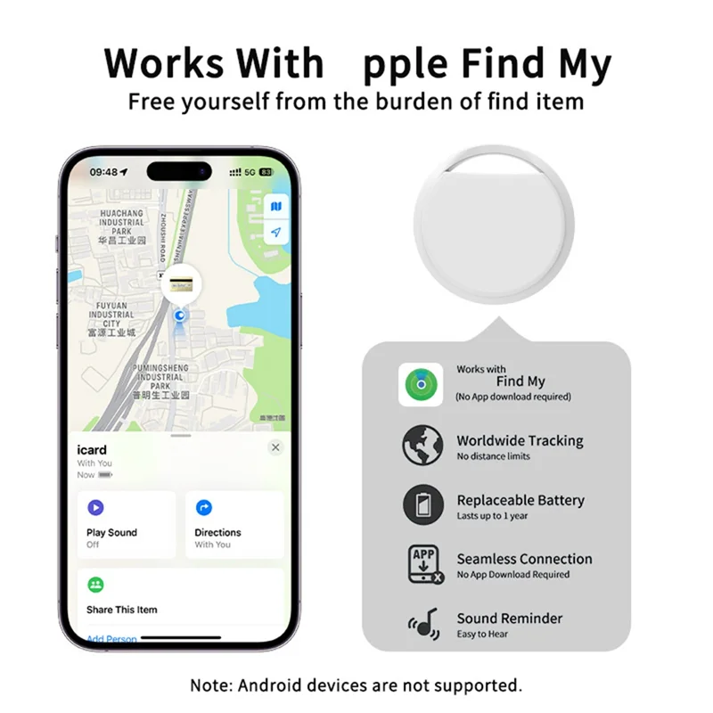 Y45A-4 PCS Smart Air Tag GPS трекер ключ Finder GPS глобальное позиционирование Bluetooth мини GPS трекер ключ для домашних животных сумка Finder для IOS
Y45A-4 PCS Smart Air Tag GPS трекер ключ Finder GPS глобальное позиционирование Bluetooth мини GPS трекер ключ для домашних животных сумка Finder для IOS
