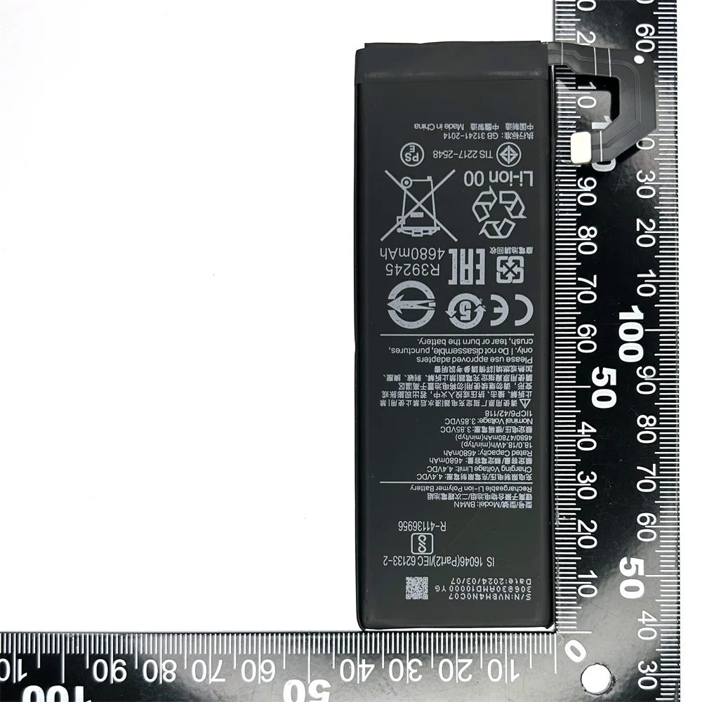 100% Brand new 4680mAh Genuine BM4N Battery For Xiaomi Mi 10 5G BM4N High Quality Phone Replacement Batteries+ Kit Tools
100% Brand new 4680mAh Genuine BM4N Battery For Xiaomi Mi 10 5G BM4N High Quality Phone Replacement Batteries+ Kit Tools