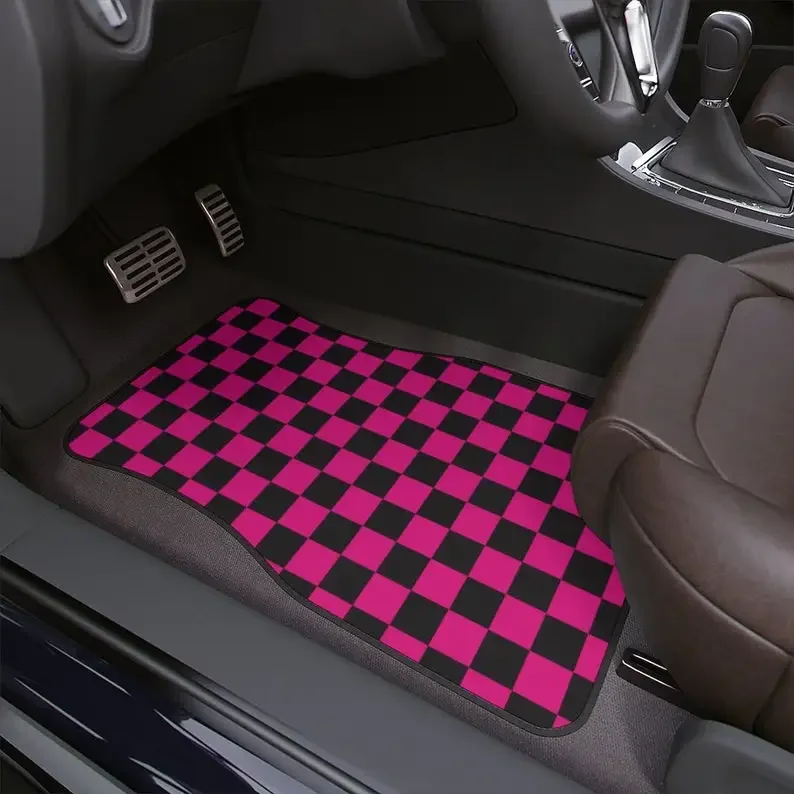 Punk, pink, black, goth, emo, Car, Floor Mats, 1pc, gift, sold separately Checkered Checkerboard Car Mats
Punk, pink, black, goth, emo, Car, Floor Mats, 1pc, gift, sold separately Checkered Checkerboard Car Mats